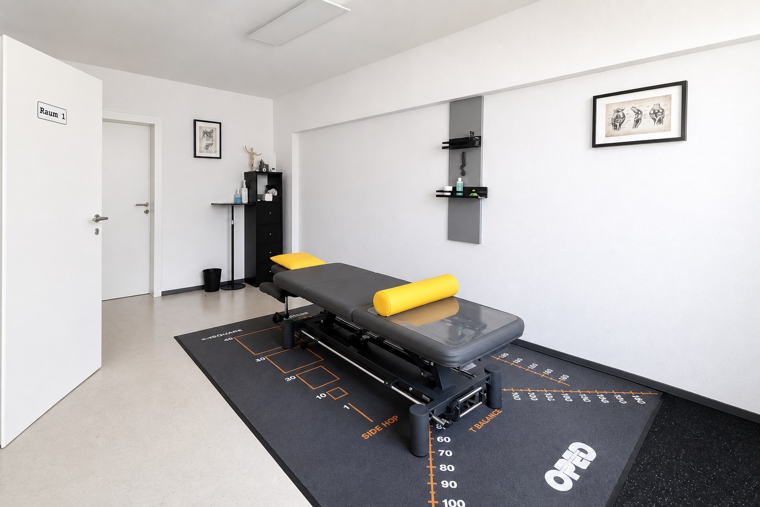 Behandlungs- und Diagnostikraum bei CF Physio in Edenkoben